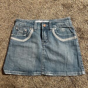 Y2K Denim Mini Skirt